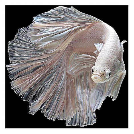 For Beginners Mosaic Cross Stitch Fish Diy 5d Diamond Painting Kits UK QB5125