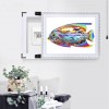 Best Dream Animal Fish Picture Diy 5d Full Diamond Painting Kits UK QB8031