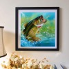Modern Art Mosaic Cross Stitch Fish Diy 5d Diamond Painting Kits UK QB5122