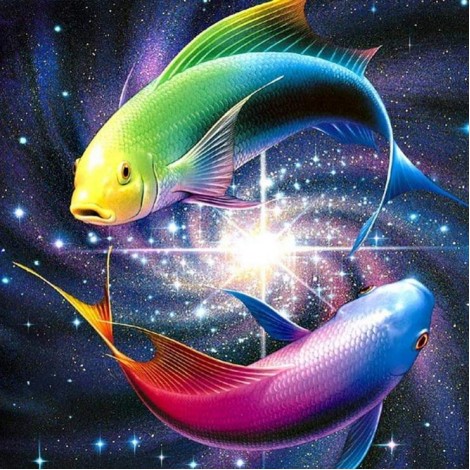 Bedazzled Special Fish Diy 5d Diamond Painting Kits UK QB5123