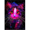 Bedazzled Special Cat 5d Diy Cross Stitch Diamond Painting Kits UK QB7014