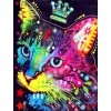 Special Bedazzled Cat 5d Diy Cross Stitch Diamond Painting Kits UK QB7094