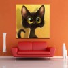 2019 Special Funny Big Eyes Cat Cross Stitch Diamond Painting Kits UK VM0038