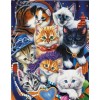 Cute Cats Portrait 2019 New Hot Sale Gift Diy 5d Rhinestone Art Kits UK VM7468
