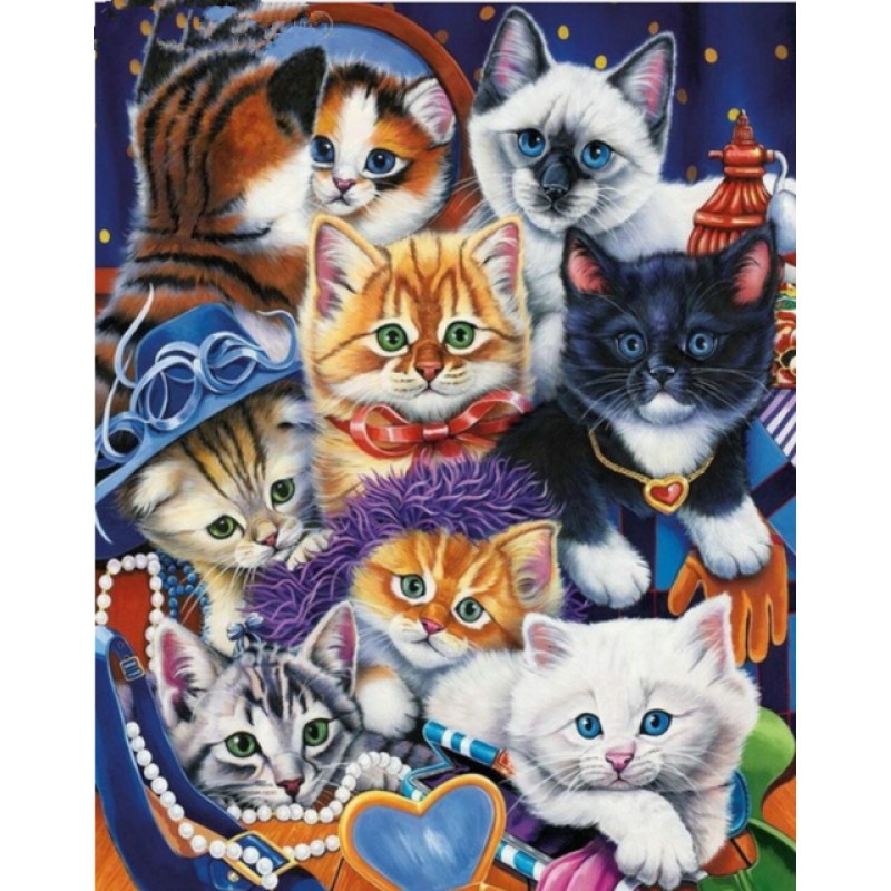 Cute Cats Portrait 2...