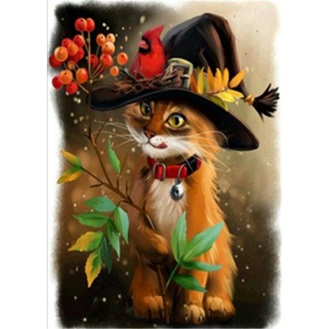 2019 New Hot Sale Cat Home Decor Diy 5d Diamond Painting Set UK VM20079