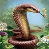 Animal Snake  5D DIY Diamond Painting Kits Embroidery Cross Stitch Art UK VM90543