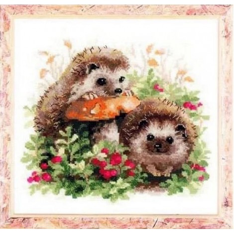 Oil Painting Style Hedgehog 5D Diy Cross Stitch Diamond Painting Kits UK NA00348