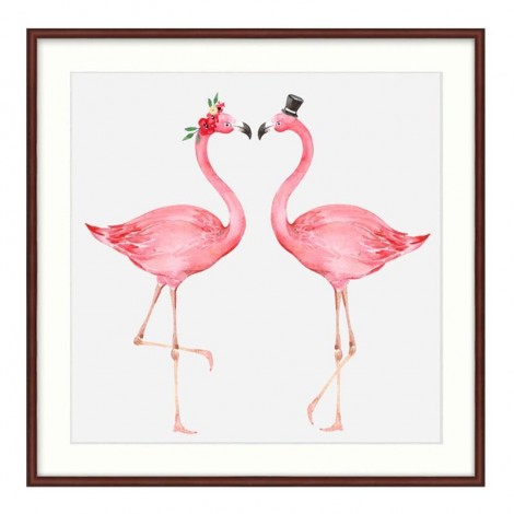 2019 Special Style Full Diamond Flamingo Diamond Painting Kits UK NA0377