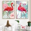 Watercolor Full Drill Flamingos 5D Diy Diamond Painting Kits UK NA0288