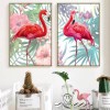 Hot Sale Full Drill Flamingos 5D Diy Cross Stitch Diamond Painting Kits UK NA0289