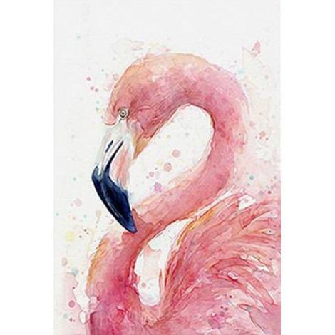 2019 Oil Painting Style Flamingo Cross Stitch Diamond Painting Kits UK NA00371