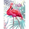 Oil Painting Style Full Drill Flamingo 5d Diy Diamond Painting Kits UK NA00379