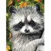 2019 Full Square Drill Raccoon 5d Diy Diamond Painting Kits UK NA00389