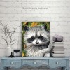 2019 Full Square Drill Raccoon 5d Diy Diamond Painting Kits UK NA00389