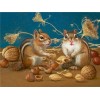Special Squirrel 5d Diy Embroidery Cross Stitch Diamond Painting Kits UK NA0451