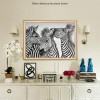 Black White Zebra 5D Diy Embroidery Cross Stitch Diamond Painting Kits UK NA00373