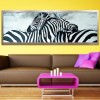 Large Size Zebra 5D Diy Embroidery Cross Stitch Diamond Painting Kits UK NA70381