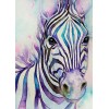 Watercolor Full Square Drill Zebra 5D Diy Diamond Painting Kits UK NA0375