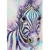 Watercolor Full Square Drill Zebra 5D Diy Diamond Painting Kits UK NA0375