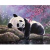 Oil Painting Style Panda 5d Diy Embroidery Cross Stitch Diamond Painting Kits UK NA0412