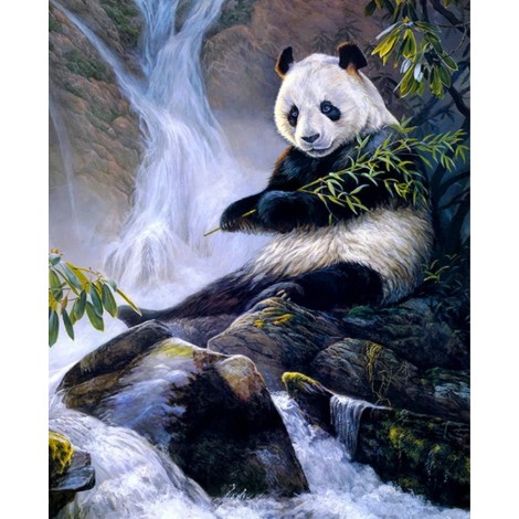2019 Hot Sale Cute Animal Panda Picture 5d Diy Diamond Painting Kits UK VM7850