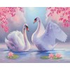 2019 Dream Swans Love Pattern Wall Decor 5d Diy Diamond Painting Kits UK VM9943