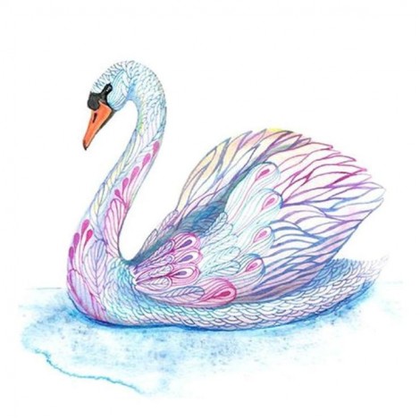 2019 Cheap Diamond Pattern Swan Diy 5d Diamond Painting Kits UK VM6204
