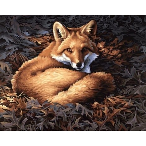 2019 New Hot Sale Mosaic Home Decor Fox 5d DIY Diamond Painting Kits UK VM8295