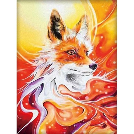 Special Full Square Drill Fox 5d Diy Cross Stitch Diamond Painting Kits UK NA0458