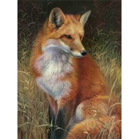 Cheap Fox 5D DIY Embroidery Cross Stitch Diamond Painting Kits UK NA0813