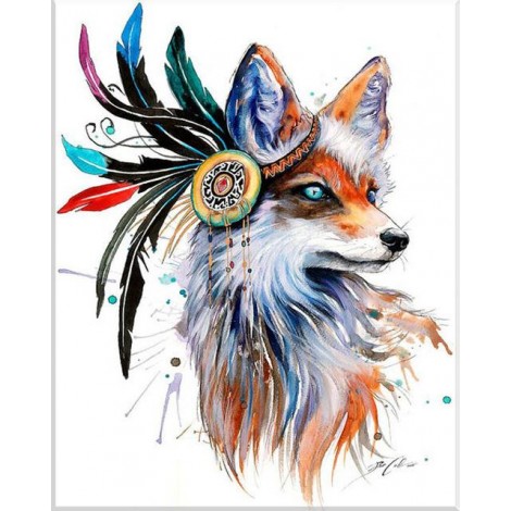 Bedazzled Hot Sale Dream Fox 5d Diy Diamond Painting Kits UK VM96135