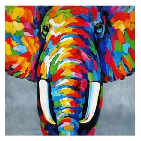 2019 Cheap Dream Colorful Elephant 5d Diy Diamond Painting Kits UK VM9087