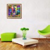 Modern Art Cross Stitch Colorful Elephant Diy 5d Diamond Painting Kits UK QB5371
