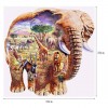 2019 New Best Modern Art Elephant Diy 5d Diamond Painting Kits UK QB5396