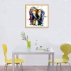 Hot Sale Best Watercolor Elephant Diy 5d Diamond Painting Kits UK QB5394