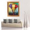Modern Art Cross Stitch Colorful Elephant Diy 5d Diamond Painting Kits UK QB5369