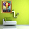 Modern Art Cross Stitch Colorful Elephant Diy 5d Diamond Painting Kits UK QB5369