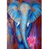 Hot Sale Best Watercolor Elephant Diy 5d Diamond Painting Kits UK QB5383