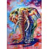 2019 New Watercolor Elephant Diy 5d Diamond Painting Kits UK QB5380