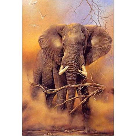 2019 Best Modern Art Elephant Diy 5d Diamond Painting Kits UK QB5390
