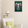 2019 Best Cute Cartoon Elephant Diy 5d Diamond Painting Kits UK QB5391