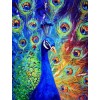 Modern Art Styles Peacock 5d Diy Diamond Painting Kits UK AF9086