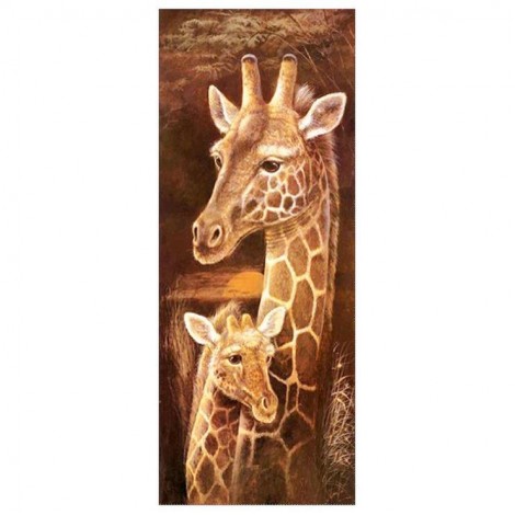 2019 New Hot Sale Free Shipping 5d Diy Diamond Painting Giraffe Kits UK VM3557