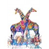 Hot Sale Watercolor Giraffe 5d DIY Diamond Painting Kits UK QB8003