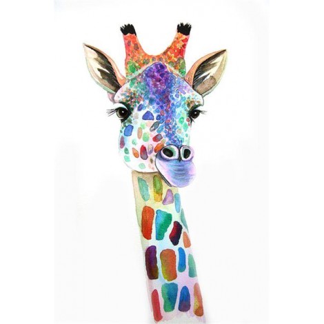 2019 Full Drill Giraffe 5d Diy Embroidery Diamond Painting Kits UK NA0481