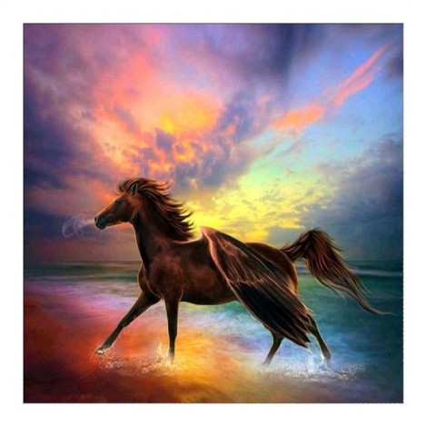 Beautiful Fantasy Dream Series Horse Diamond Painting Kits UK AF9169