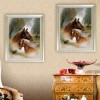 Watercolor Warm and Sweet Horse Diamond Painting Kits UK AF9179