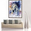 Colorful Watercolor Ink Painting Horse Diamond Painting Kits UK AF9194