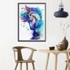 Colorful Modern Art Styles Ink painting Horse Diamond Painting Kits UK AF9195